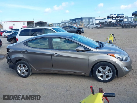 2013 Hyundai Elantra GLS with VIN 5NPDH4AE8DH329985, listed as a IAAI auction lot 42685574 with 55,906 mi miles and . Bid and sale history available at DreamBid. Image 14.