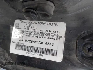 1990 Nissan 300ZX z VIN JN1RZ26A4LX010845, wystawiony jako IAAI lot #42280956 z przebiegiem 157 520 mil mil oraz . Historia ofert i sprzedaży dostępna na DreamBid. Obrazek 9.