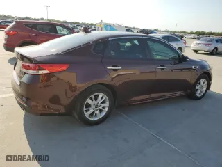2018 Kia Optima LX with VIN 5XXGT4L39JG240201, listed as a Copart auction lot 74703234 with 92,837 mi miles and Salvage Title. Bid and sale history available at carsss.com. Image 3.