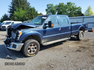 2014 Ford F-250 XL with VIN 1FT7W2B62EEB49854, listed as a Copart auction lot 61159555 with 206,846 mi miles and Salvage title. Bid and sale history available at DreamBid. Image 1.