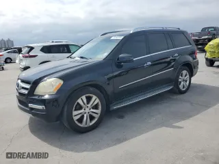 2011 Mercedes-Benz GL-Class GL 450 with VIN 4JGBF7BE4BA699070, listed as a Copart auction lot 53260295 with 152,201 mi miles and Salvage Title. Bid and sale history available at carsss.com. Image 1.