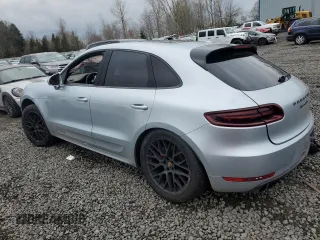 2017 Porsche Macan GTS with VIN WP1AG2A59HLB50414, listed as a Copart auction lot 46910995 with Not Provided miles and Salvage Title. Bid and sale history available at carsss.com. Image 2.