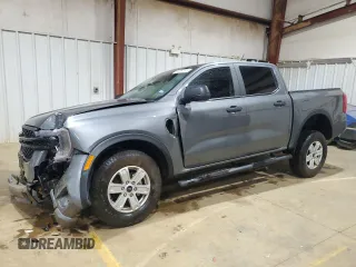 2024 Ford Ranger XL with VIN 1FTER4BH0RLE46179, listed as a Copart auction lot 55887515 with 7,748 mi miles and Salvage title. Bid and sale history available at DreamBid. Image 1.