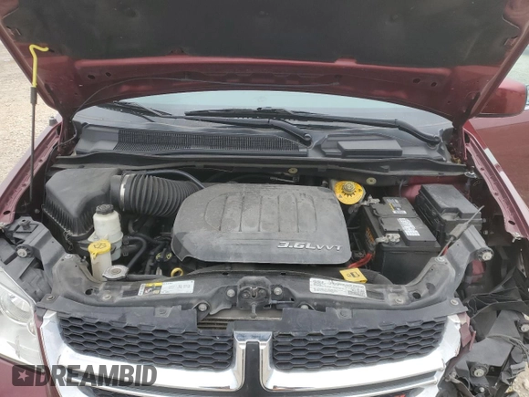 2018 Dodge Grand Caravan SXT with VIN 2C4RDGCG8JR183880, listed as a Copart auction lot 47767215 with 133,331 mi miles and Salvage Title. Bid and sale history available at DreamBid. Image 13.