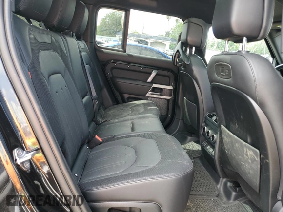 2022 Land Rover Defender with VIN SALE3ERU7N2096259, listed as a Copart auction lot 54594105 with 26,270 mi miles and Salvage title. Bid and sale history available at DreamBid. Image 11.