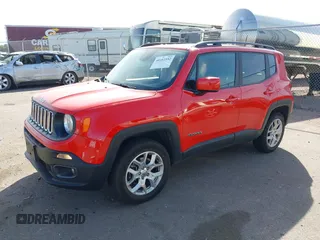 2018 Jeep Renegade Latitude with VIN ZACCJBBB3JPH98347, listed as a IAAI auction lot 40483552 with 56,993 mi miles and . Bid and sale history available at DreamBid. Image 19.
