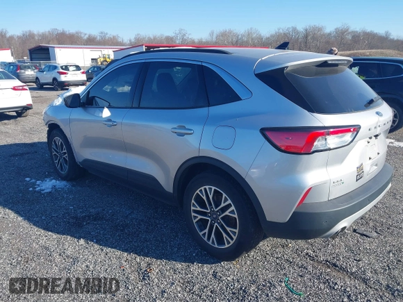 2020 Ford Escape SEL with VIN 1FMCU0H64LUA70233, listed as a IAAI auction lot 41150579 with 66,546 mi miles and . Bid and sale history available at carsss.com. Image 3.
