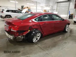 2014 Chevrolet Impala LT with VIN 2G1125S33E9159300, listed as a Copart auction lot 53057805 with 142,530 mi miles and Salvage Title. Bid and sale history available at DreamBid. Image 3.