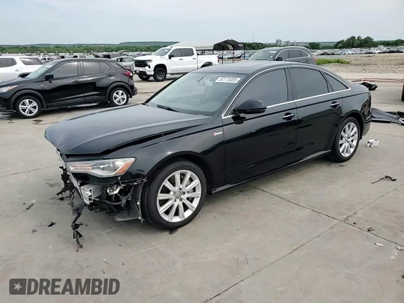 2016 Audi A6 Premium Plus with VIN WAUFGAFC0GN002774, listed as a Copart auction lot 52775355 with 140,188 mi miles and Salvage Title. Bid and sale history available at DreamBid. Image 14.
