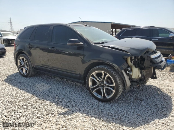 2014 Ford Edge Sport with VIN 2FMDK3AKXEBB29703, listed as a Copart auction lot 50246015 with 165,960 mi miles and Salvage Title. Bid and sale history available at carsss.com. Image 4.