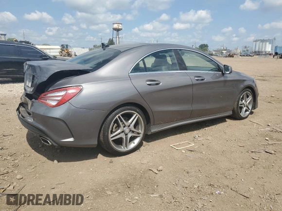 2014 Mercedes-Benz CLA 250 with VIN WDDSJ4EB8EN102296, listed as a Copart auction lot 61417295 with 131,958 mi miles and Salvage title. Bid and sale history available at DreamBid. Image 3.