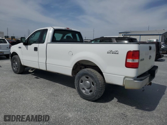 2005 Ford F-150 XL with VIN 1FTRF14545NB68512, listed as a Copart auction lot 49657355 with 143,427 mi miles and Clean Title. Bid and sale history available at carsss.com. Image 2.