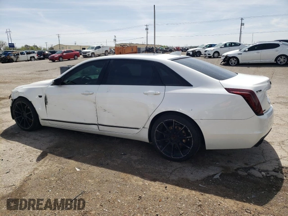 2016 Cadillac CT6 AWD with VIN 1G6KB5RS3GU166104, listed as a Copart auction lot 51655445 with 131,192 mi miles and Salvage title. Bid and sale history available at DreamBid. Image 2.