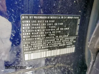 2024 Volkswagen Tiguan SEL R-Line с VIN 3VV4B7AX8RM058000, выставлен на аукционе Copart как лот 56500035 с пробегом 8 572 миль миль и Списание • Salvage title. История ставок и продаж доступна на DreamBid. Изображение 13.