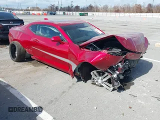 2017 Chevrolet Camaro 2LT with VIN 1G1FD1RSXH0172453, listed as a IAAI auction lot 41525129 with 44,262 mi miles. Bid and sale history available at carsss.com. Image 1.