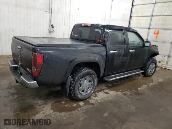 2007 GMC Canyon SLE2 with VIN 1GTDT13E278160852, listed as a Copart auction lot 88373475 with 188,366 mi miles and Salvage Title. Bid and sale history available at carsss.com. Image 3.