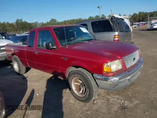 2002 Ford Ranger XL Fleet with VIN 1FTYR44U02PB02468, listed as a IAAI auction lot 41340276 with 196,522 mi miles. Bid and sale history available at carsss.com. Image 1.