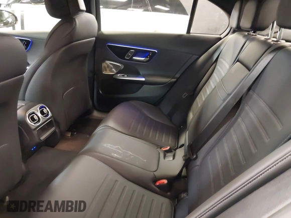2024 Mercedes-Benz C 300 with VIN W1KAF4HB5RR163791, listed as a IAAI auction lot 41877745 with 7,631 mi miles and . Bid and sale history available at DreamBid. Image 8.