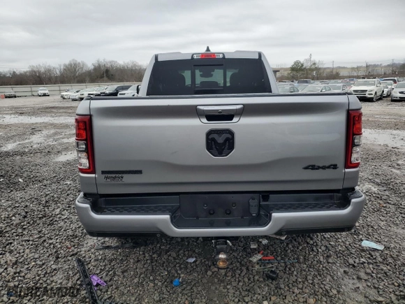 2021 Ram 1500 Big Horn with VIN 1C6RRFBG1MN533503, listed as a Copart auction lot 42925105 with 45,906 mi miles and Salvage Title. Bid and sale history available at carsss.com. Image 6.