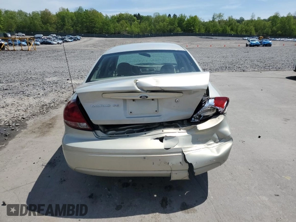 2007 Ford Taurus SE with VIN 1FAFP53U97A112369, listed as a Copart auction lot 56670245 with 95,855 mi miles and Salvage title. Bid and sale history available at DreamBid. Image 6.