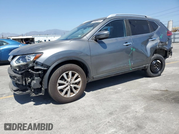 2017 Nissan Rogue S with VIN JN8AT2MT4HW147351, listed as a Copart auction lot 57682405 with 86,983 mi miles and Salvage title. Bid and sale history available at DreamBid. Image 1.