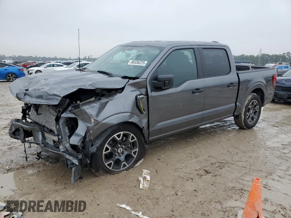 2024 Ford F-150 STX with VIN 1FTEW2KP8RKE37496, listed as a Copart auction lot 88336225 with 1,780 mi miles and Salvage Title. Bid and sale history available at carsss.com. Image 1.