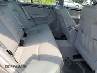 2004 Mercedes-Benz C 240 with VIN WDBRF61J44A551739, listed as a Copart auction lot 55145435 with 82,864 mi miles and Salvage title. Bid and sale history available at DreamBid. Image 10.
