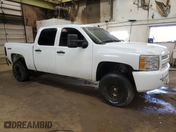 2013 Chevrolet Silverado 1500 LS with VIN 3GCPKREA8DG149398, listed as a Copart auction lot 80772843 with 186,638 mi miles and Clean Title. Bid and sale history available at DreamBid. Image 4.