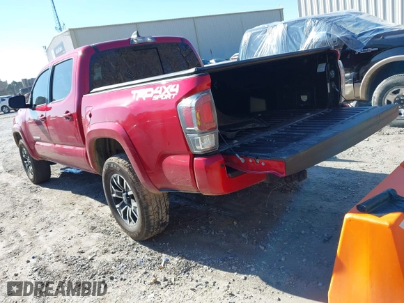 2023 Toyota Tacoma 4WD SR with VIN 3TYCZ5AN2PT165019, listed as a IAAI auction lot 41672156 with 32,813 mi miles. Bid and sale history available at carsss.com. Image 3.