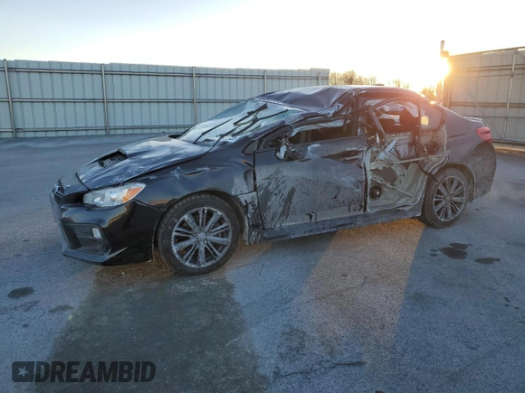2018 Subaru WRX with VIN JF1VA1A6XJ9815627, listed as a Copart auction lot 54161115 with 49,973 mi miles and Non Repairable. Bid and sale history available at carsss.com. Image 1.