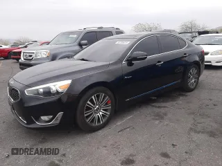 2014 Kia Cadenza Premium z VIN KNALN4D76E5121510, wystawiony jako Copart lot #50755615 z przebiegiem 180 474 mil mil oraz Szkody całkowita. Historia ofert i sprzedaży dostępna na DreamBid. Obrazek 1.
