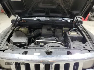 2006 Hummer H3 with VIN 5GTDN136068129447, listed as a Copart auction lot 75925834 with 179,292 mi miles and Salvage Title. Bid and sale history available at carsss.com. Image 12.