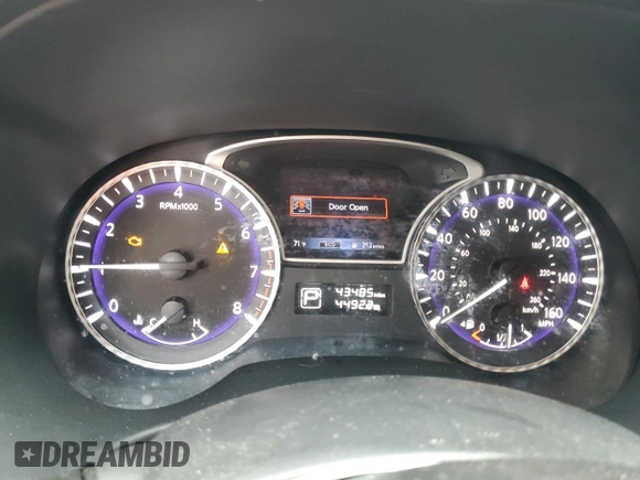 2020 Infiniti QX60 Luxe with VIN 5N1DL0MN6LC541566, listed as a Copart auction lot 59375575 with 43,485 mi miles and Salvage title. Bid and sale history available at DreamBid. Image 9.