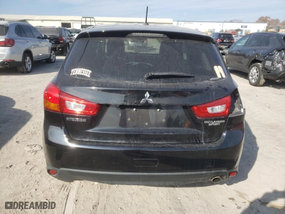 2015 Mitsubishi Outlander Sport SE with VIN 4A4AR4AU0FE046015, listed as a Copart auction lot 83070444 with 132,377 mi miles and Clean Title. Bid and sale history available at carsss.com. Image 6.