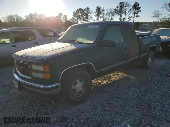 1996 GMC Sierra 1500 with VIN 2GTEC19W2T1531333, listed as a Copart auction lot 87290734 with 380,150 mi miles and Clean Title. Bid and sale history available at DreamBid. Image 1.