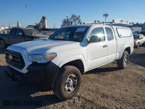 2023 Toyota Tacoma SR with VIN 3TYRX5GN9PT072800, listed as a IAAI auction lot 41622901 with 14,528 mi miles and . Bid and sale history available at DreamBid. Image 2.
