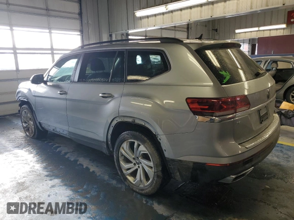 2022 Volkswagen Atlas SE with VIN 1V2LP2CAXNC564655, listed as a Copart auction lot 87390464 with 74,201 mi miles and Salvage title. Bid and sale history available at DreamBid. Image 2.