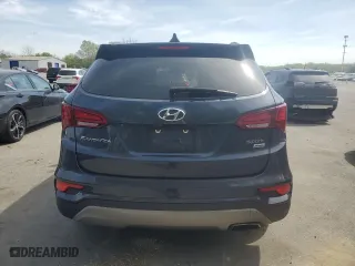 2017 Hyundai Santa Fe Sport 2.4L with VIN 5XYZUDLB4HG418714, listed as a Copart auction lot 54728775 with 124,267 mi miles and Clean Title. Bid and sale history available at carsss.com. Image 6.