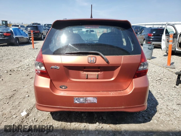 2008 Honda Fit Sport with VIN JHMGD37688S036385, listed as a Copart auction lot 52591935 with 120,113 mi miles and Clean Title. Bid and sale history available at carsss.com. Image 6.