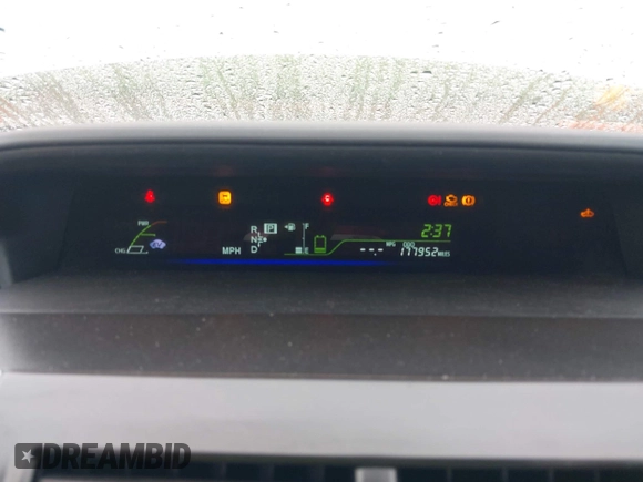 2012 Toyota Prius Two with VIN JTDZN3EU7C3032615, listed as a IAAI auction lot 42235735 with 177,952 mi miles and . Bid and sale history available at DreamBid. Image 7.