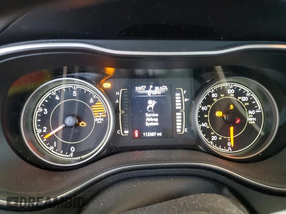 2020 Jeep Cherokee Latitude with VIN 1C4PJLCB1LD543946, listed as a Copart auction lot 56548405 with 112,387 mi miles and Salvage title. Bid and sale history available at DreamBid. Image 9.