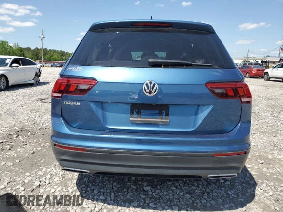2020 Volkswagen Tiguan S with VIN 3VV1B7AX6LM137823, listed as a Copart auction lot 52152295 with Not provided miles and Salvage title. Bid and sale history available at DreamBid. Image 6.