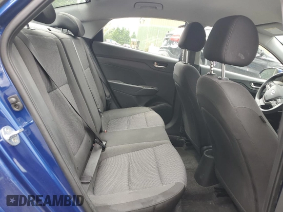2021 Hyundai Accent SE with VIN 3KPC24A6XME149272, listed as a Copart auction lot 62878945 with 81,995 mi miles and Salvage title. Bid and sale history available at DreamBid. Image 10.