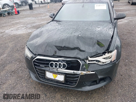 2012 Audi A6 Premium Plus with VIN WAUGGAFC2CN126317, listed as a IAAI auction lot 42407579 with 131,644 mi miles and . Bid and sale history available at DreamBid. Image 6.