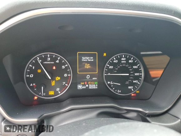 2025 Subaru Outback Touring z VIN 4S4BTAPC8S3180413, wystawiony jako Copart lot #58405335 z przebiegiem 5 006 mil mil oraz Szkoda całkowita • Salvage title. Historia ofert i sprzedaży dostępna na DreamBid. Obrazek 9.