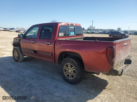 2010 Chevrolet Colorado LT w/1LT with VIN 1GCJTCDE1A8142816, listed as a Copart auction lot 48295635 with 215,593 mi miles and Salvage Title. Bid and sale history available at carsss.com. Image 2.