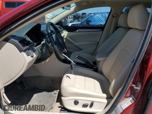 2015 Volkswagen Passat SE с VIN 1VWBV7A3XFC029957, выставлен на аукционе Copart как лот 54874925 с пробегом 107 730 миль миль и Списание • Salvage title. История ставок и продаж доступна на DreamBid. Изображение 7.