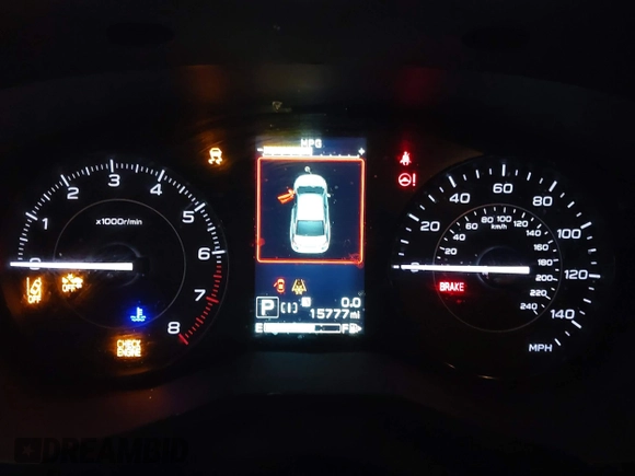 2022 Subaru Impreza Premium with VIN 4S3GKAV69N3610612, listed as a IAAI auction lot 41593844 with 15,777 mi miles and . Bid and sale history available at DreamBid. Image 7.