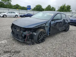 2019 Mazda 3 Premium with VIN JM1BPBNM7K1125540, listed as a Copart auction lot 58584445 with 83,843 mi miles and Salvage title. Bid and sale history available at DreamBid. Image 1.