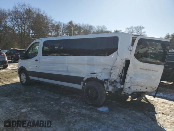2024 Ford Transit Passenger XL z VIN 1FBAX2YG7RKA10866, wystawiony jako Copart lot #46113675 z przebiegiem 23 189 mil mil oraz Czysty tytuł • Clean title. Historia ofert i sprzedaży dostępna na DreamBid. Obrazek 2.